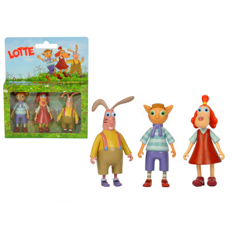 Minifiguurid Bruno, Lotte ja Albert