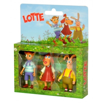 Minifiguurid Bruno, Lotte ja Albert
