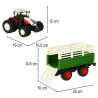 raadiotraktor haagisega
