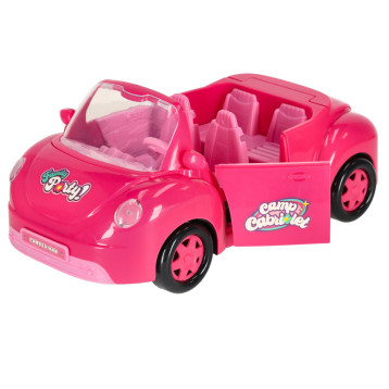 Auto kabriolett koos nukuga
